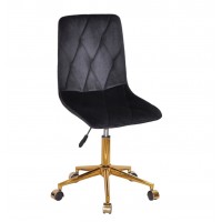 FRED Б-Т Чорний UC-904 GD - Modern Office Крісло поворотне/Фред (Мелвин)