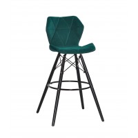 Greg Б-Т зелений B-1003 BAR 75-BK/Грег барний стілець