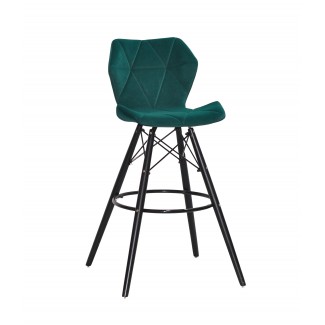 Greg Б-Т зелений B-1003 BAR 75-BK/Грег барний стілець
