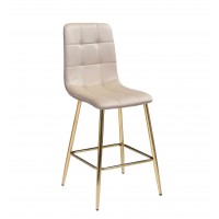 JERRY Б-Т Бежевий - UC-902 BAR-65-ML (GD) напівбарний стілець/Джері (Джери)