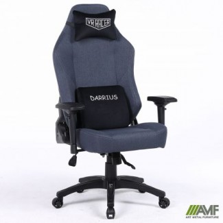 Крісло геймерське VR Racer Textile Darrius чорний/Даріус (Дариус)