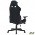 Крісло геймерське VR Racer Textile Maximus тканина чорна/чорний/Максимус