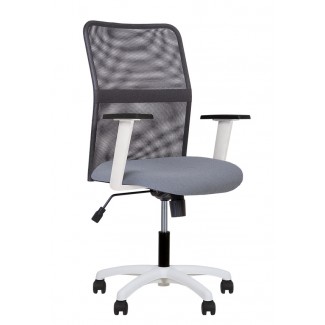 Крісло для персонала LIRA GTP white Tilt PW62/Ліра