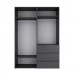 Шафа розпашна комбінована №5 Light 160x220x50 см