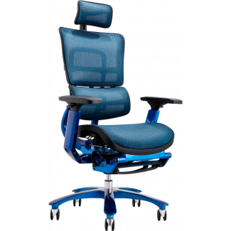 Крісло X-815L Black/Blue (W-85)