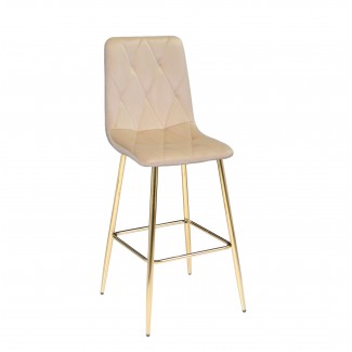 FRED Б-Т Бежевий UC-902 BAR-75-ML (GD) Барний стілець/Фред