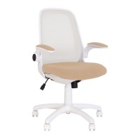 Крісло для персонала GLORY GTP white Tilt PW62/ГЛОРІ