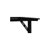 Геймерський комп'ютерний стіл T-1211 (120x60x73) Black Геймерський комп'ютерний стіл T-1211 (120x60x73) Black