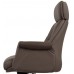 Крісло Драгобрат AL MB (Шкіра LC-K Dark brown/PU Dark brown)