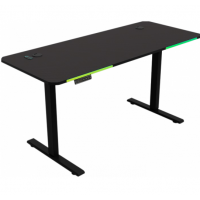 Геймерський комп'ютерний стіл TS 1438 (140x60x73-118) Black