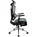 Офісне крісло X-7002 Black/Black/Green (Massage)