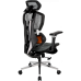Офісне крісло X-7002 Black/Black/Green (Massage)