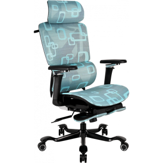 Офісне крісло X-900 Black/Gray/Blue