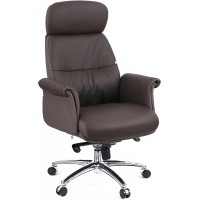 Крісло Драгобрат AL MB (Шкіра LC-K Dark brown/PU Dark brown)