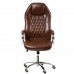 Крісло офісне Imperium dark brown (E7818)/Імперіум (Империум)