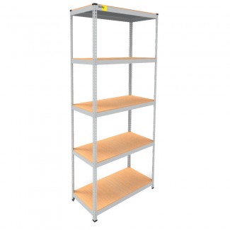 Металевий стелаж MRL-2400 ( 900x300) білий