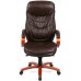 Крісло Валенсія Soft EX MB (Шкіра LC-K Dark brown)/Валенсия