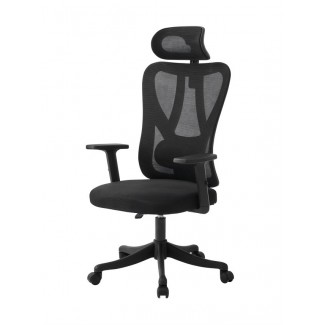  Крісло керівника Bellagio black (E7894)/Белладжио