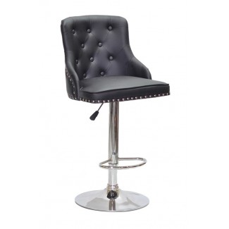 Olimp ек чорний BAR CH - Base/Олімп Стілець для бару