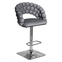 AZALIA В-Т Сірий - EP - 01 BAR 4- CH - BASE Стілець барний/Азалія