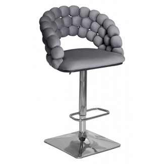 AZALIA В-Т Сірий - EP - 01 BAR 4- CH - BASE Стілець барний/Азалія