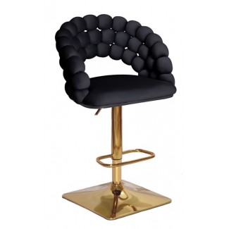 AZALIA В-Т Чорний - EP - 05 BAR 4-GD - BASE Стілець барний/Азалія