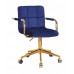 ARNO-ARM Б-т синій В-1026 GD - MODERN OFFICE/Арно Крісло 