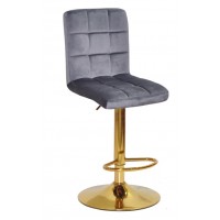 AUGUSTO Б-Т сірий B-1034 BAR GD - Base Барний стілець/Августо