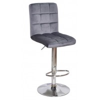 AUGUSTO Б-Т сірий B-1034 BAR CH - Base Барний стілець /Августо