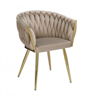 LOLA Б-Т Капучино UC- 928 GD Стілець/Лола