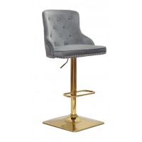 OLIMP Б-Т сірий В-1004 BAR 4-GD - BASE/Олімп Стілець для бару