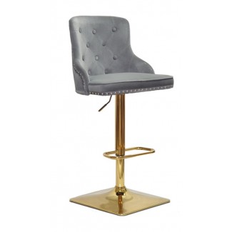 OLIMP Б-Т сірий В-1004 BAR 4-GD - BASE/Олімп Стілець для бару