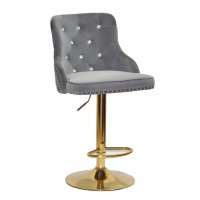 OLIMP + SV Б-Т сірий В-1004 BAR GD - BASE/Олімп Стілець для бару