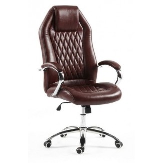Крісло офісне Imperium dark brown (E7818)/Імперіум (Империум)