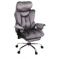 Крісло Бамбетель RL 10093H (Оксамит 66 Сірий) 00166258